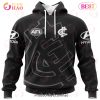 AFL Brisbane Lions Special Monochrome Design 3D Hoodie