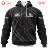 AFL Greater Western Sydney Giants Special Monochrome Design 3D Hoodie AFL Greater Western Sydney Giants Special Monochrome Design 3D Hoodie
