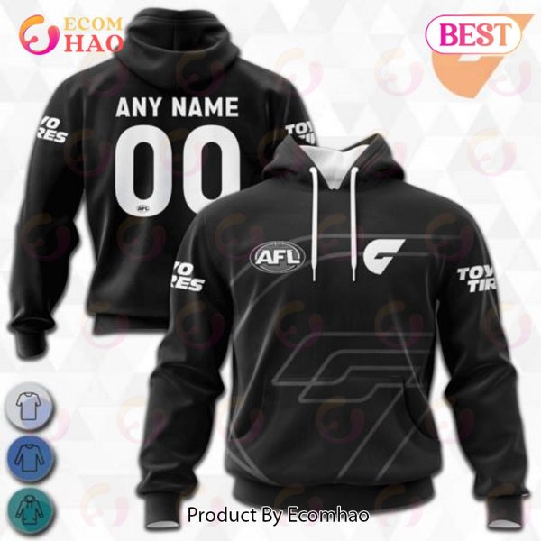 AFL Greater Western Sydney Giants Special Monochrome Design 3D Hoodie