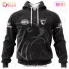 AFL Greater Western Sydney Giants Special Monochrome Design 3D Hoodie AFL Greater Western Sydney Giants Special Monochrome Design 3D Hoodie