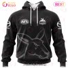 AFL Port Adelaide Football Club Special Monochrome Design 3D Hoodie