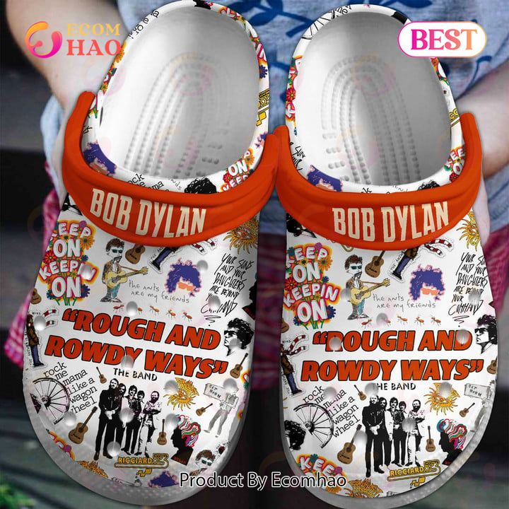 NEW] Bob Dylan Rough And Rowdy Ways Crocs