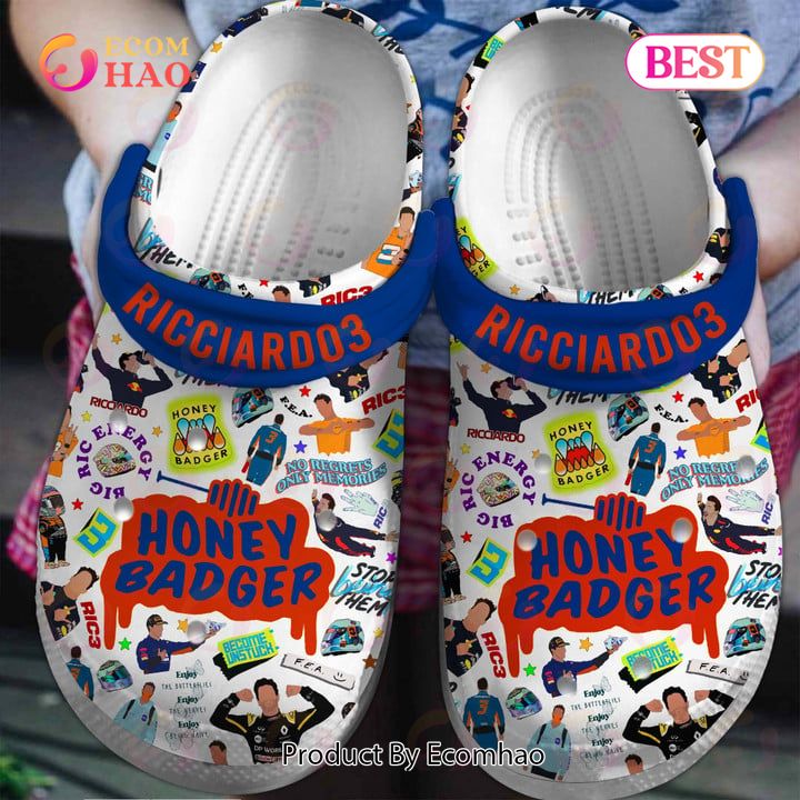 NEW] Ricciardo3 Honey Badger Crocs