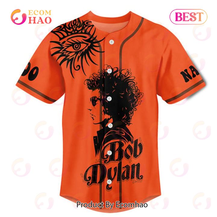 NEW] Bob Dylan Be Groovy or Leave Man Baseball Jersey