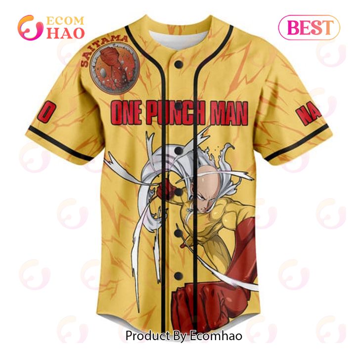 NEW] One Punch Man Custom Baseball Jersey