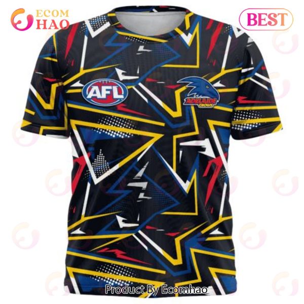 AFL Adelaide Crows Special Abstract Design Hoodie