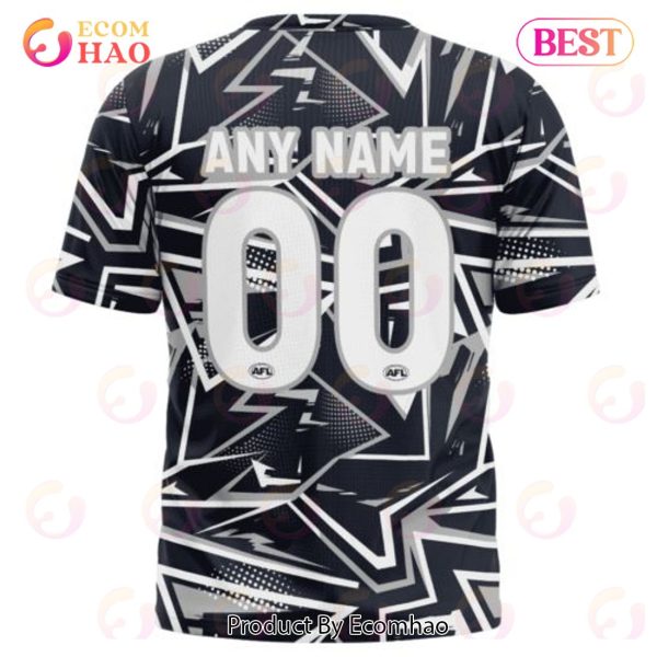 AFL Carlton Football Club Special Abstract Design Hoodie