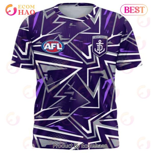 AFL Fremantle Dockers Special Abstract Design Hoodie