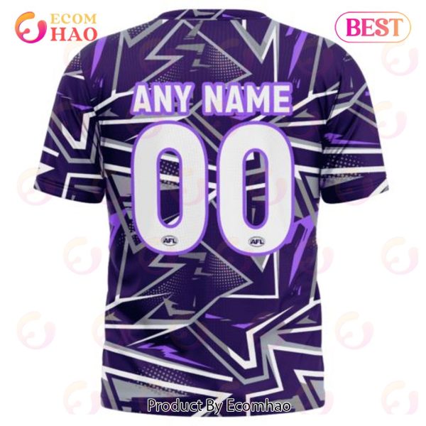AFL Fremantle Dockers Special Abstract Design Hoodie