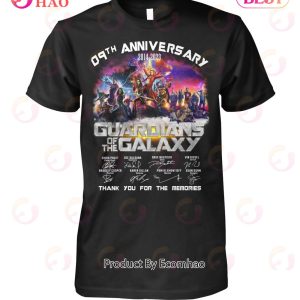 09th Anniversary 2014 – 2023 Guardians Of The Galaxy Thank You For The Memories T-Shirt