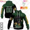 Personalized CFL Hamilton Tiger Cats Skull Death Art 3D Hoodie Personalized CFL Hamilton Tiger Cats Skull Death Art 3D Hoodie