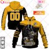 Personalized CFL Edmonton Elks Skull Death Art 3D Hoodie Personalized CFL Edmonton Elks Skull Death Art 3D Hoodie
