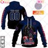 Personalized CFL Hamilton Tiger Cats Skull Death Art 3D Hoodie Personalized CFL Hamilton Tiger Cats Skull Death Art 3D Hoodie