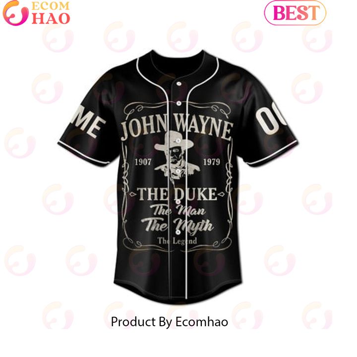 NEW] John Wayne Make America Cowboy Again Custom Baseball Jersey