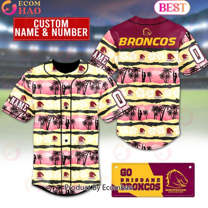 NRL Melbourne Storm Custom Baseball Jersey