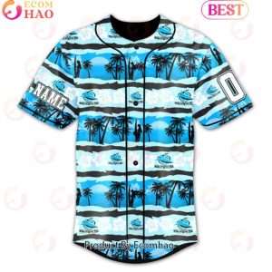 NRL Cronulla-Sutherland Sharks Custom Baseball Jersey