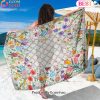 Gucci Beach Sarong Logo Pattern Gucci Beach Sarong Logo Pattern
