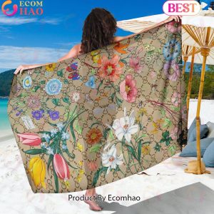 Gucci Sarong Floral Logo Pattern Special Edition