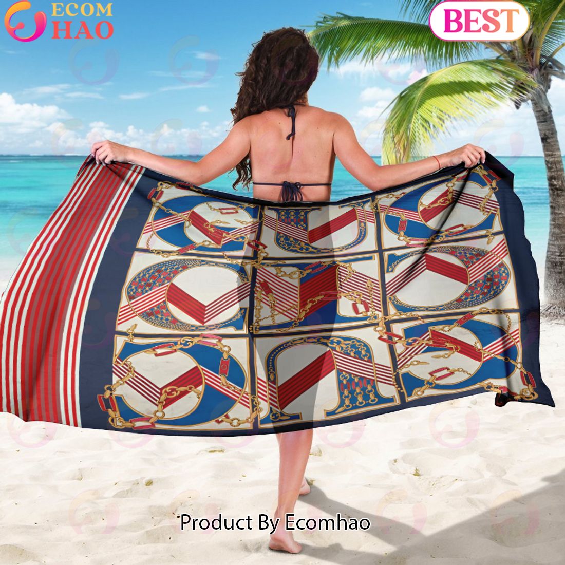 Gucci Sarong Logo Pattern Special Edition Luxury Items