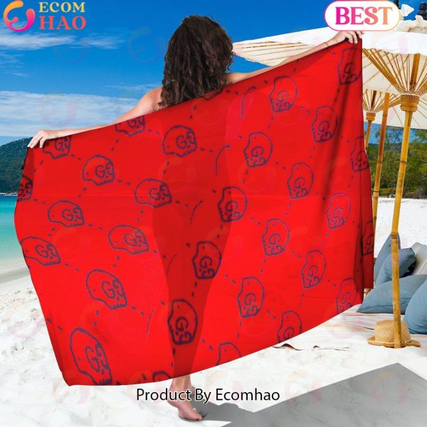 Gucci Sarong Skull Logo Pattern Special Edition