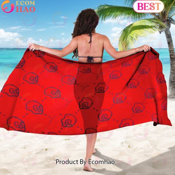 Gucci Sarong Skull Logo Pattern Special Edition