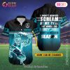 AFL Western Bulldogs I don’t always scream at my TV But Custom Name Polo Hawaiian Shirt