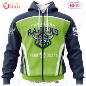 Custom Name And Number Canberra Raiders NRL 2023 Mix Jerseys Hoodie 3D -  Torunstyle