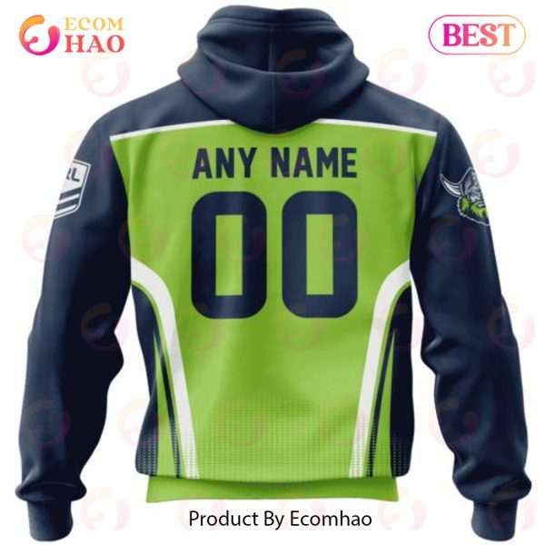 NRL Canberra Raiders Special Sideline Design 3D Hoodie