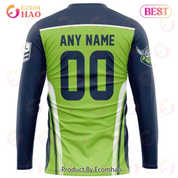NRL Canberra Raiders Special Sideline Design 3D Hoodie