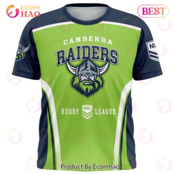 NRL Canberra Raiders Special Sideline Design 3D Hoodie