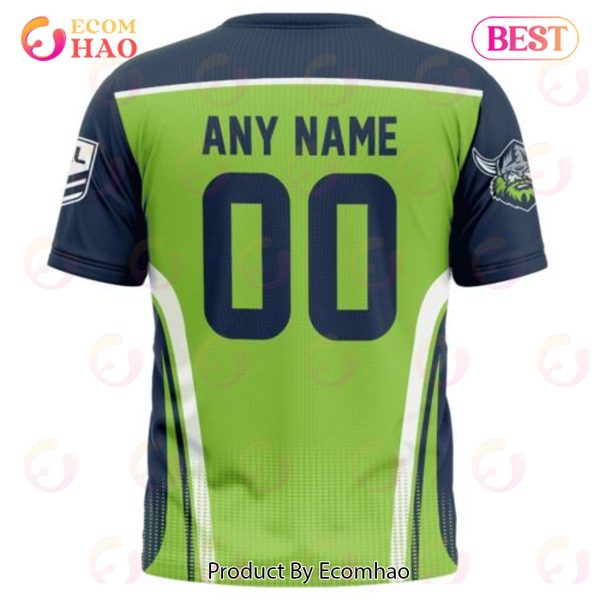 NRL Canberra Raiders Special Sideline Design 3D Hoodie