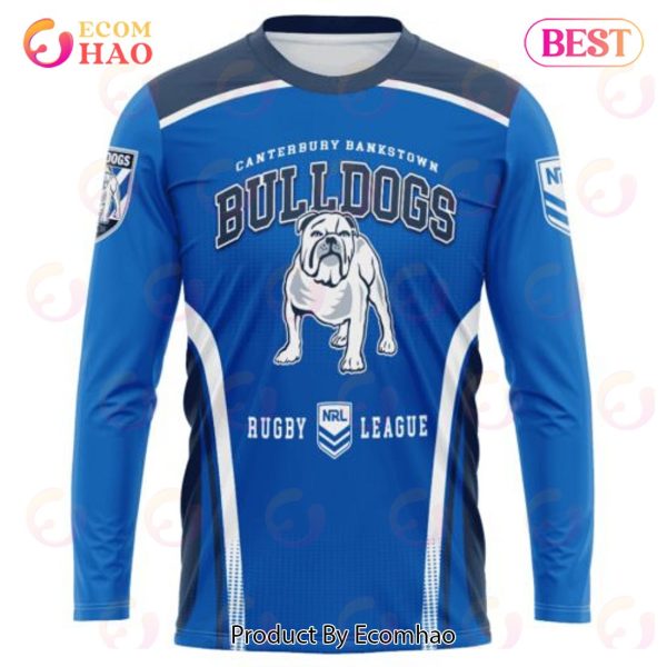 NRL Canterbury-Bankstown Bulldogs Special Sideline Design 3D Hoodie