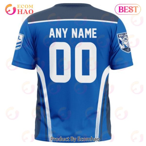 NRL Canterbury-Bankstown Bulldogs Special Sideline Design 3D Hoodie