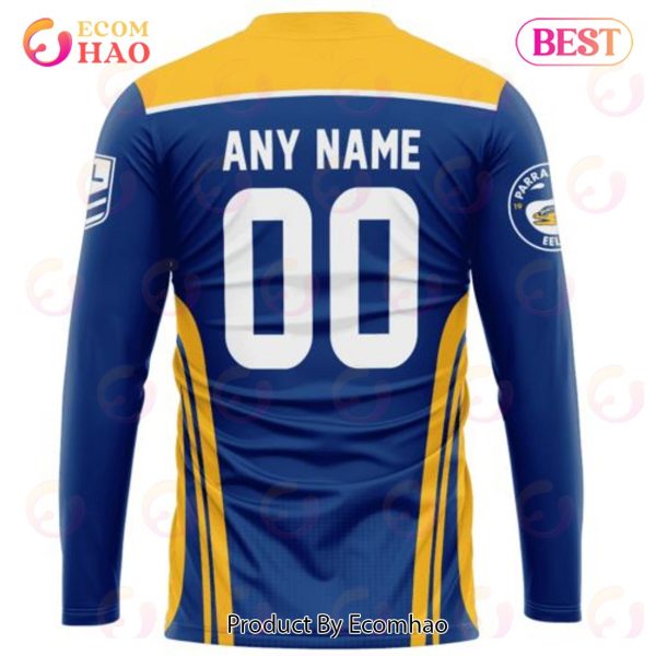 NRL Parramatta Eels Special Sideline Design 3D Hoodie