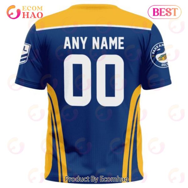 NRL Parramatta Eels Special Sideline Design 3D Hoodie