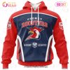 NRL Wests Tigers Special Sideline Design 3D Hoodie NRL Wests Tigers Special Sideline Design 3D Hoodie