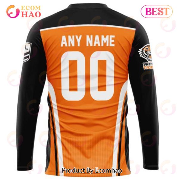NRL Wests Tigers Special Sideline Design 3D Hoodie
