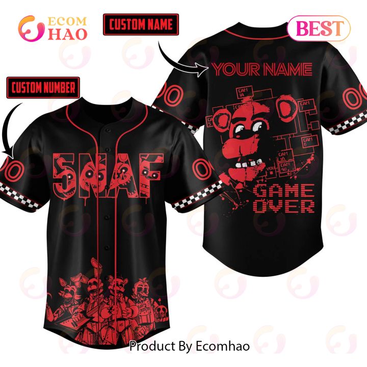 PREMIUM 5NAF Custom Baseball Jersey