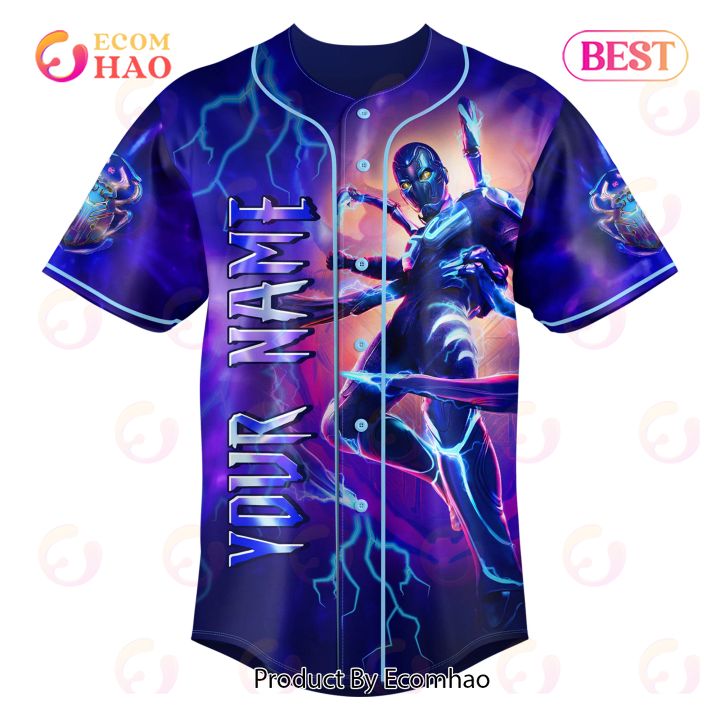 PREMIUM Blue Beetle Custom Baseball Jersey