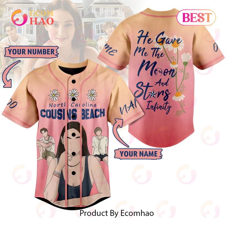 PREMIUM Cousins Beach North Carolina Custom Baseball Jersey