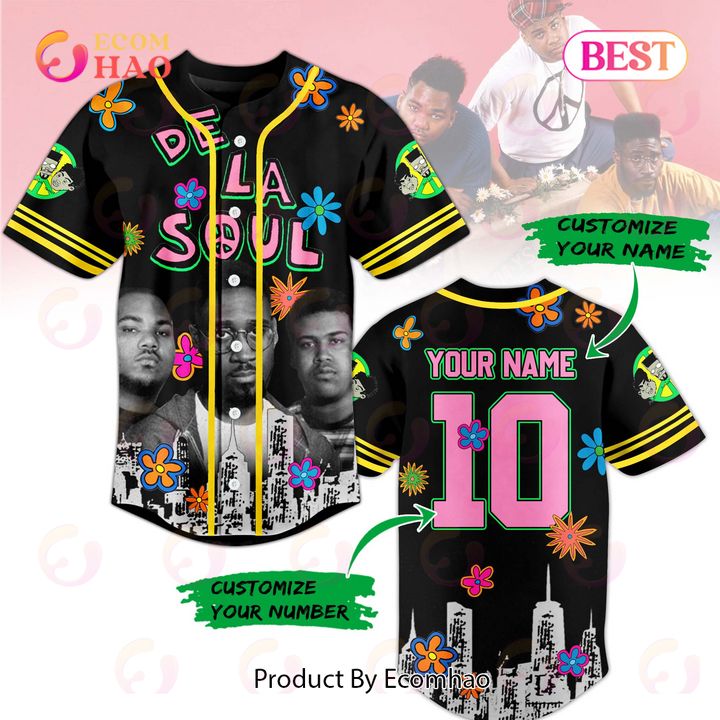 PREMIUM De La Soul Custom Baseball Jersey