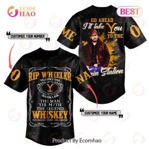 PREMIUM Rip Wheeler Yellowstone Custom Baseball Jersey