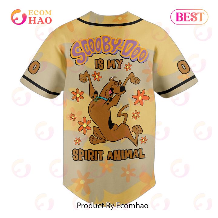 PREMIUM Scooby Doo Is My Spirit Animal Custom Baseball Jersey