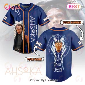 PREMIUM Star Wars Ahsoka Tano I Am No Jedi Custom Baseball Jersey