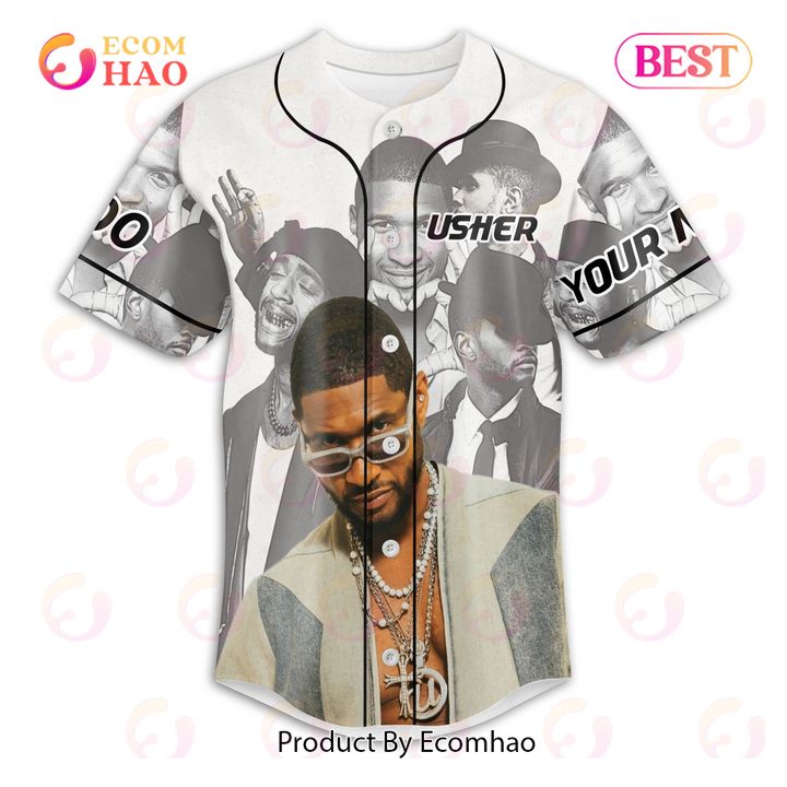 PREMIUM Usher Custom Baseball Jersey