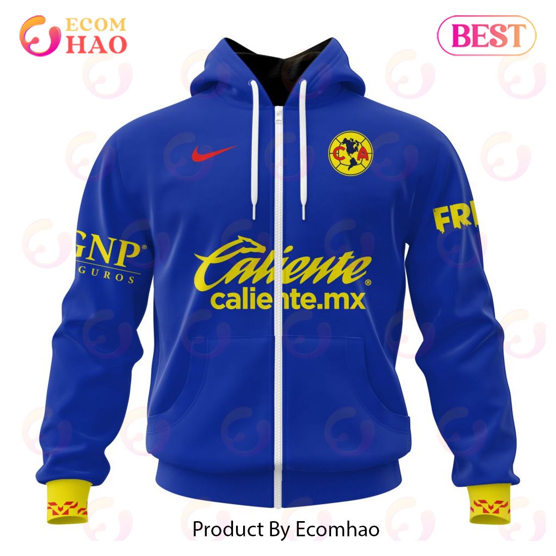 LIGA MX Club America 2023 – 2024 Away Kits 3D Hoodie