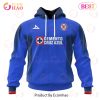 LIGA MX Cruz Azul 2023 – 2024 Away Kits 3D Hoodie