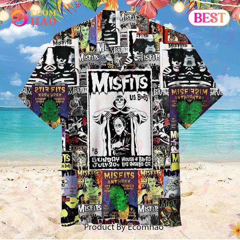 Misfits Unisex Hawaiian Shirt