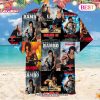 Rock 80s Collage Jigsaw Puzzle Unisex Hawaiian Shirt