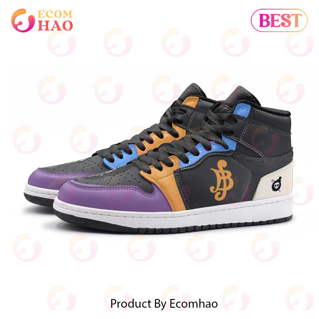 NEW] Brook One Piece Air Jordan 1, High Top Sneaker